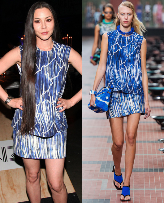 China Chow, Kenzo Xuân Hè 2014, Celebrities Fashion, Sao Mặc Gì, Thời Trang, Đẹp Online